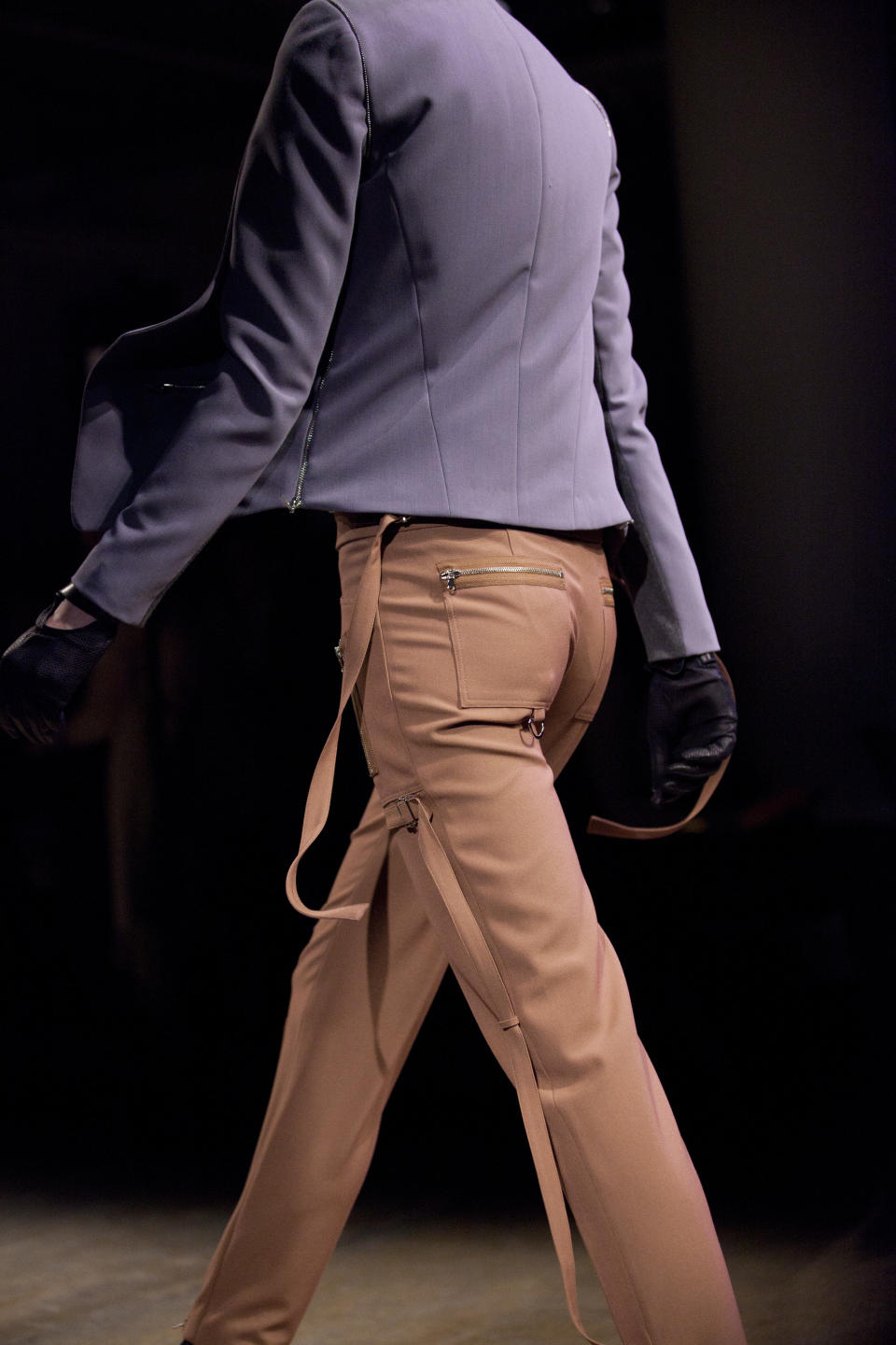 A model walks the runway during the Rebecca Taylor Fall 2013 fashion show during Fashion Week, Saturday, Feb. 9, 2013, in New York. (AP Photo/Karly Domb Sadof)