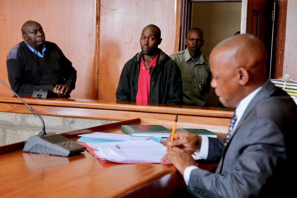 Zachary Mboya Kinyua was convicted by Senior Resident Magistrate Phillip Mutua after he was found guilty of possessing two elephant tusks. (‘Walk For Giants’/Francesco Carrozzini/Riccardo Ruini)