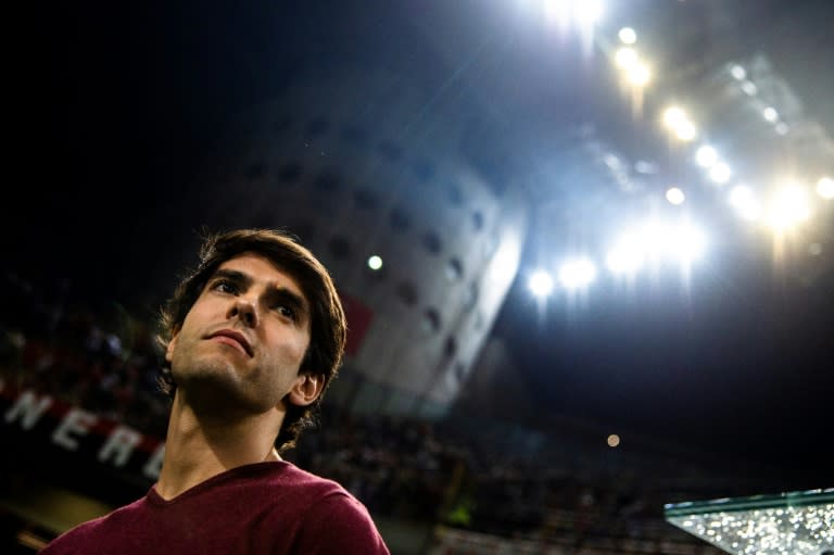 "Returning legends" - Brazilian Kaka is one of AC Milan's former stars now playing a backroom role in the Italian club