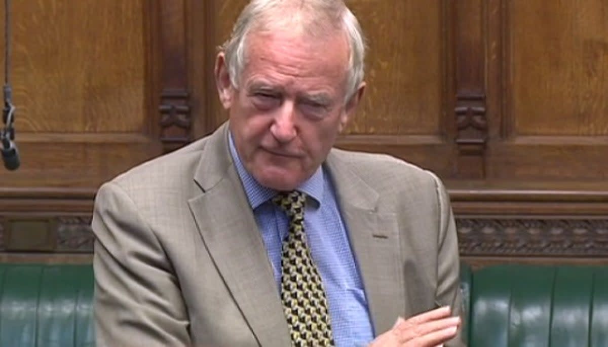 Barry Sheerman, the MP for Huddersfield (BBC Parliament)