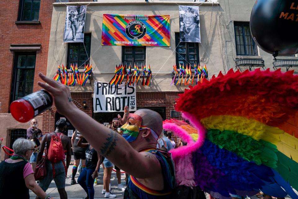 <p>NYC Pride makes steps to remove police from participating in the events </p> (Getty Images)