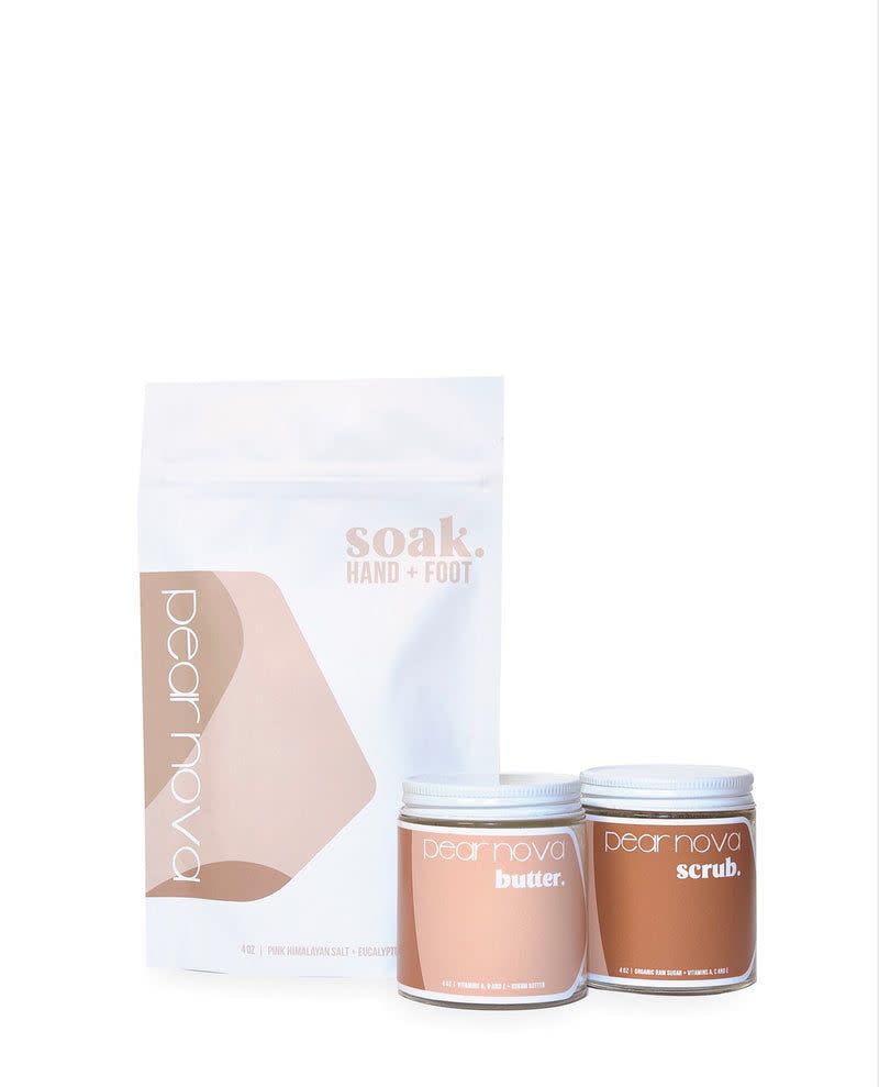 21) Soak, Scrub and Butter Set