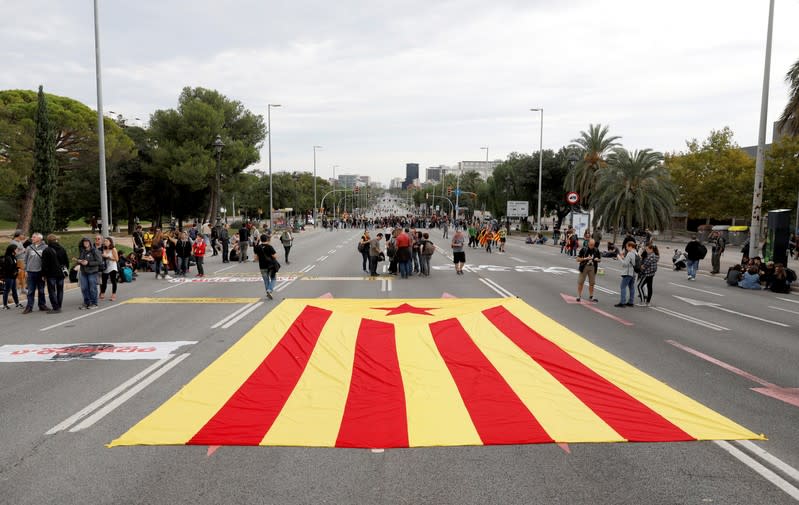 Catalonia's general strike