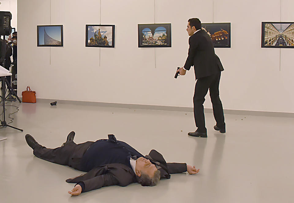 Russian ambassador to Turkey Andrey Karlov assassinated in Ankara