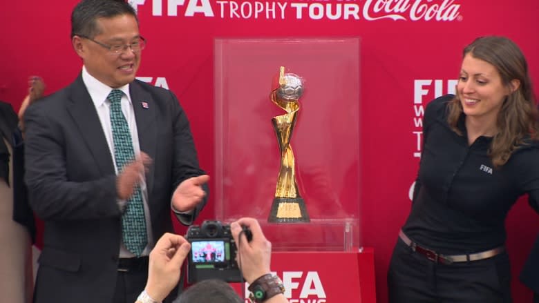 FIFA Women's World Cup trophy arrives in Vancouver amid controversy