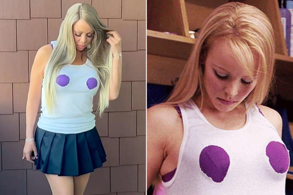 Mariah Carey Dresses Up As Regina George From “mean Girls” For Her Second Halloween Costume 
