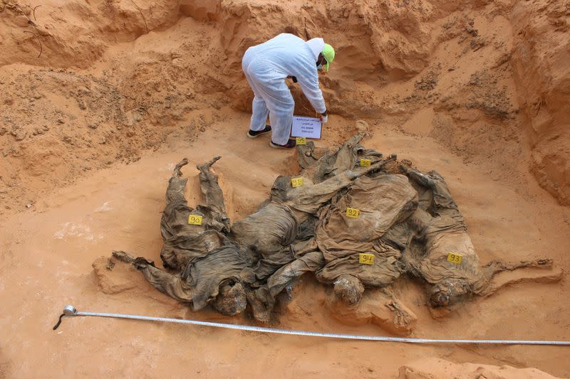 Libyan investigators find more mass graves in recaptured city
