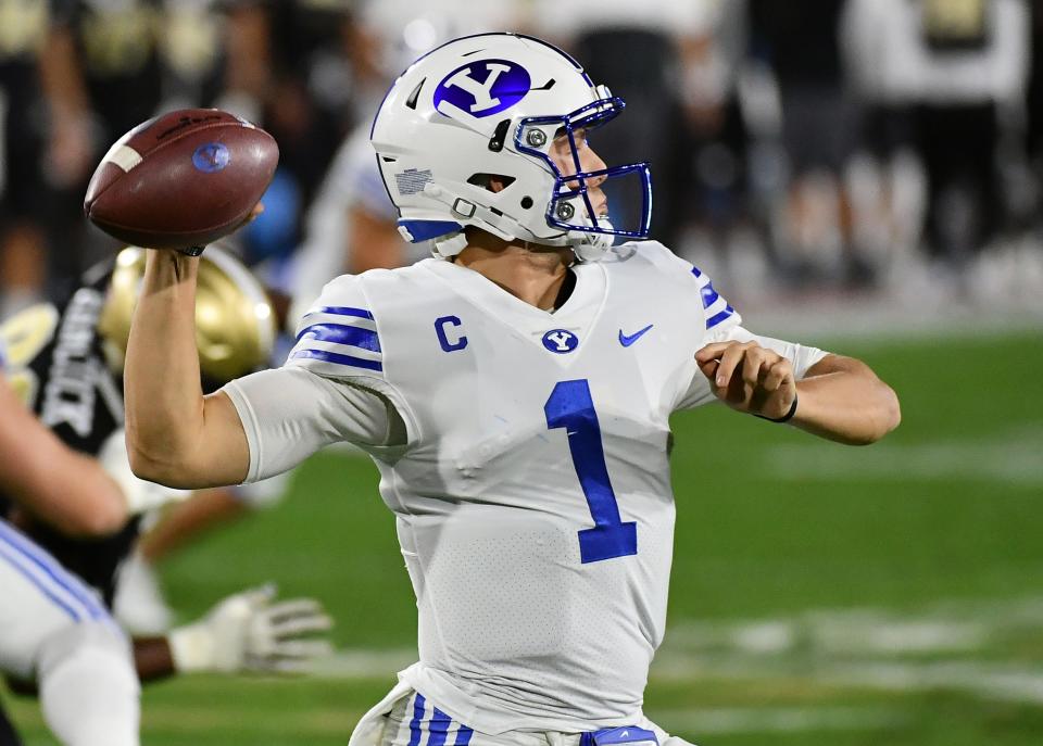 Zach Wilson opted to enter the 2021 NFL draft after leading BYU to victory in the Boca Raton Bowl.