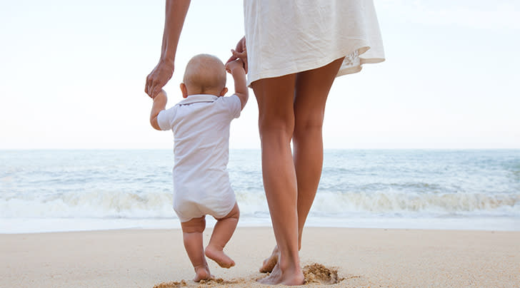 Walking: When do babies start and how to encourage it