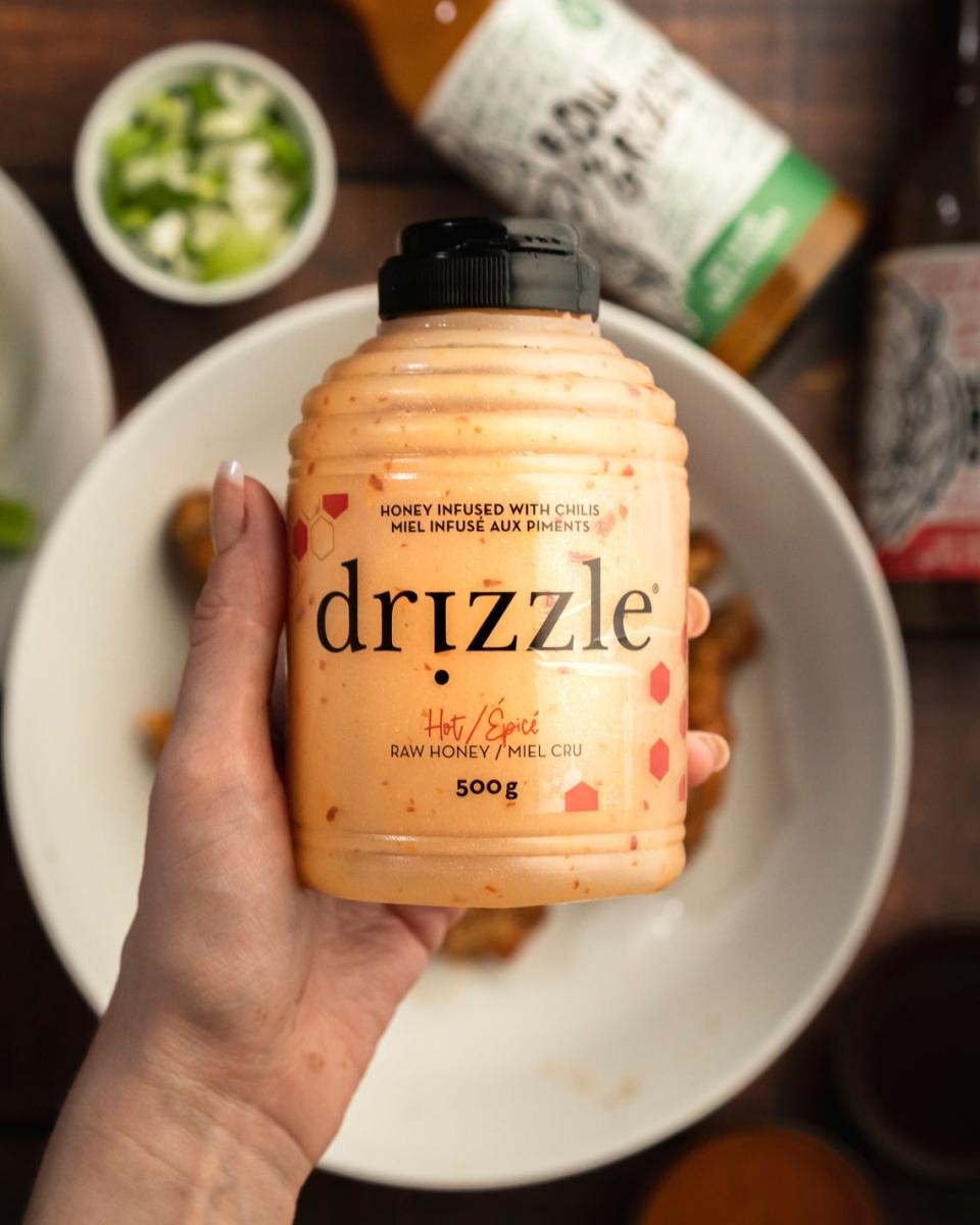 Drizzle Hot Honey. Image via Etsy.