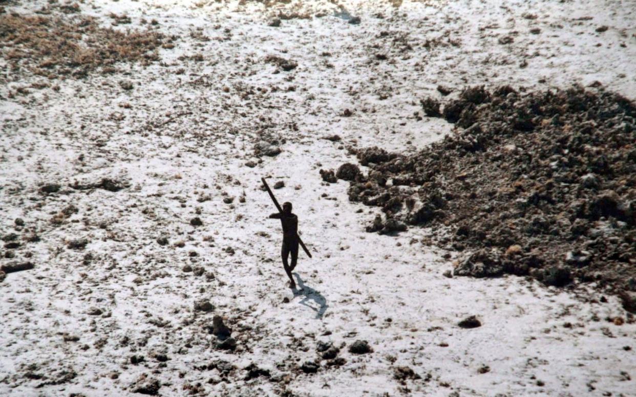 Little is known about the North Sentinelese - a tribe thought to be up to 50,000 years old - except that they are hostile to outsiders - AFP