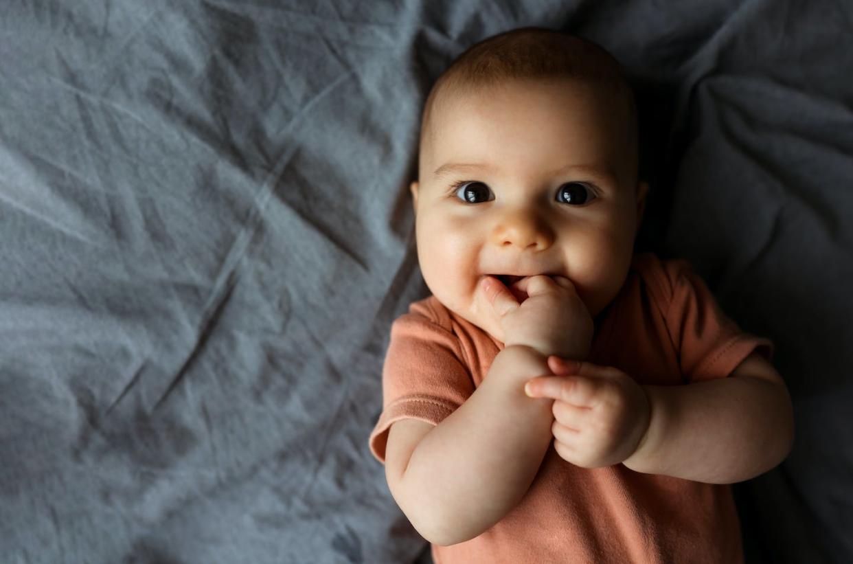 Although the medical establishment is now recognizing that sex is not binary, society as a whole has been slow to embrace the concept. <a href="https://www.gettyimages.com/detail/photo/small-beautiful-child-lies-on-the-bed-on-his-royalty-free-image/1300384940?adppopup=true" rel="nofollow noopener" target="_blank" data-ylk="slk:Vera Livchak/Moment via Getty Images;elm:context_link;itc:0;sec:content-canvas" class="link ">Vera Livchak/Moment via Getty Images</a>