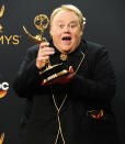 <p>In 2016 — after being nominated for three consecutive years —Anderson won the outstanding supporting actor Emmy for his role as Christine Baskets in <em>Baskets. </em></p>