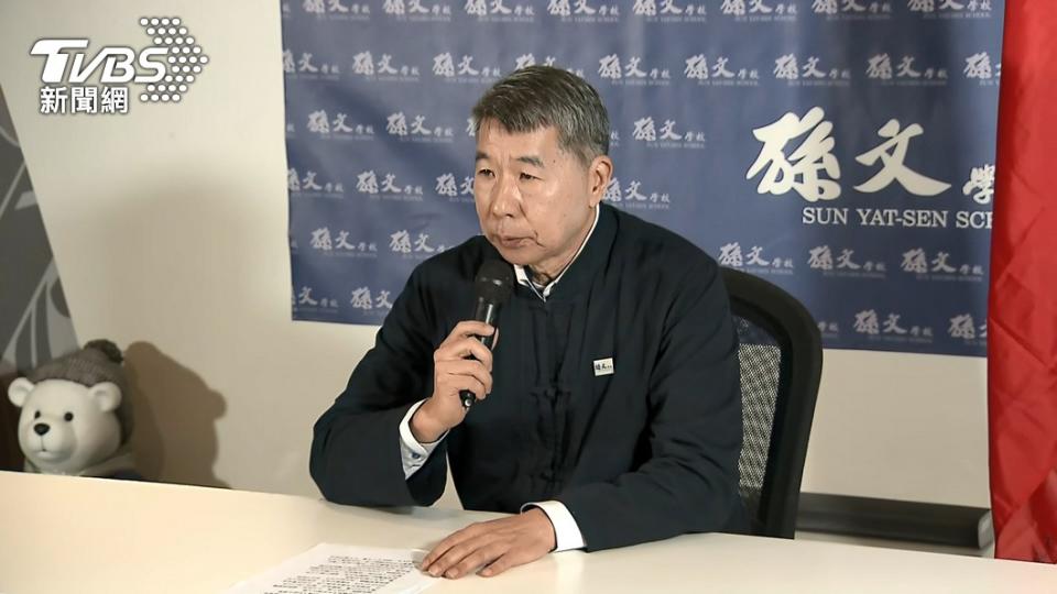 孫文學校總校長張亞中（圖／TVBS）