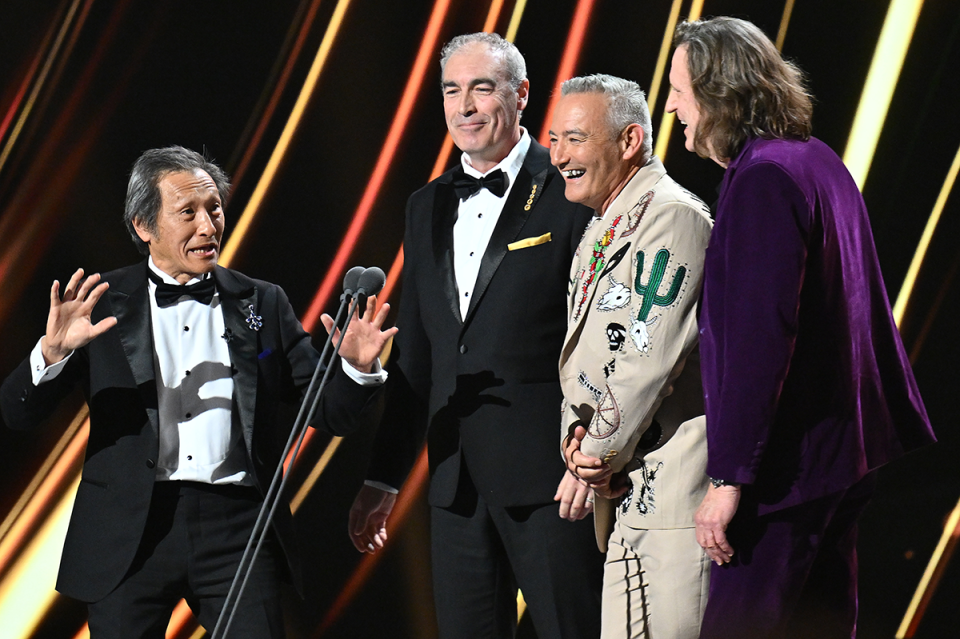 The Wiggles at the 2024 Logies.