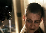 <b>Sigourney Weaver - Alien 3</b><br> If cinema tells us anything it’s that women with shaved heads mean business. Sigourney Weaver’s Ellen Ripley was already a tough cookie, which was compounded in the ‘Alien’ series’ third instalment where she kicks arse and shows the men of the film up as big fraidy cats - all with no hair.