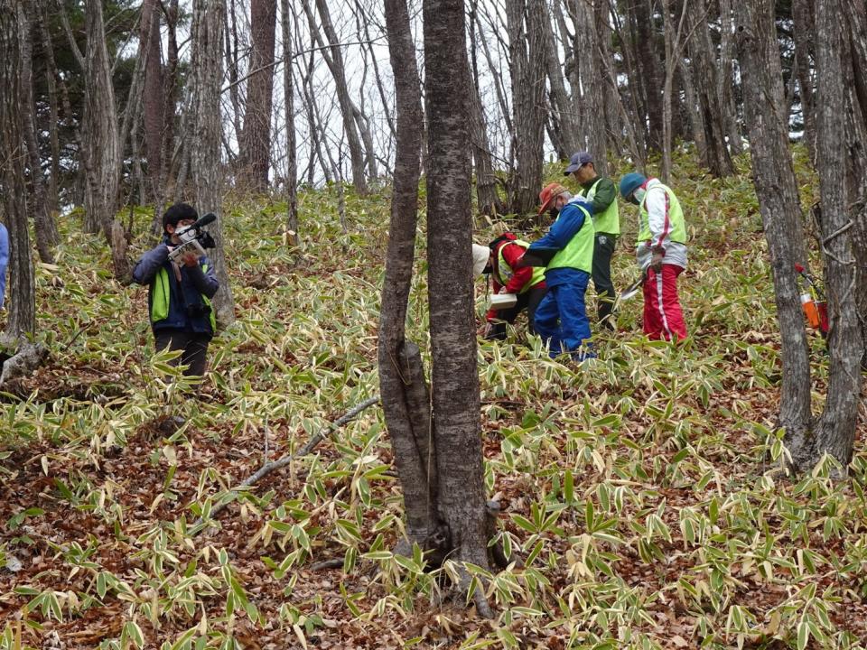 圖說：這類田野地帶，不用測，就知道輻射強度還是很高。 圖:方儉攝