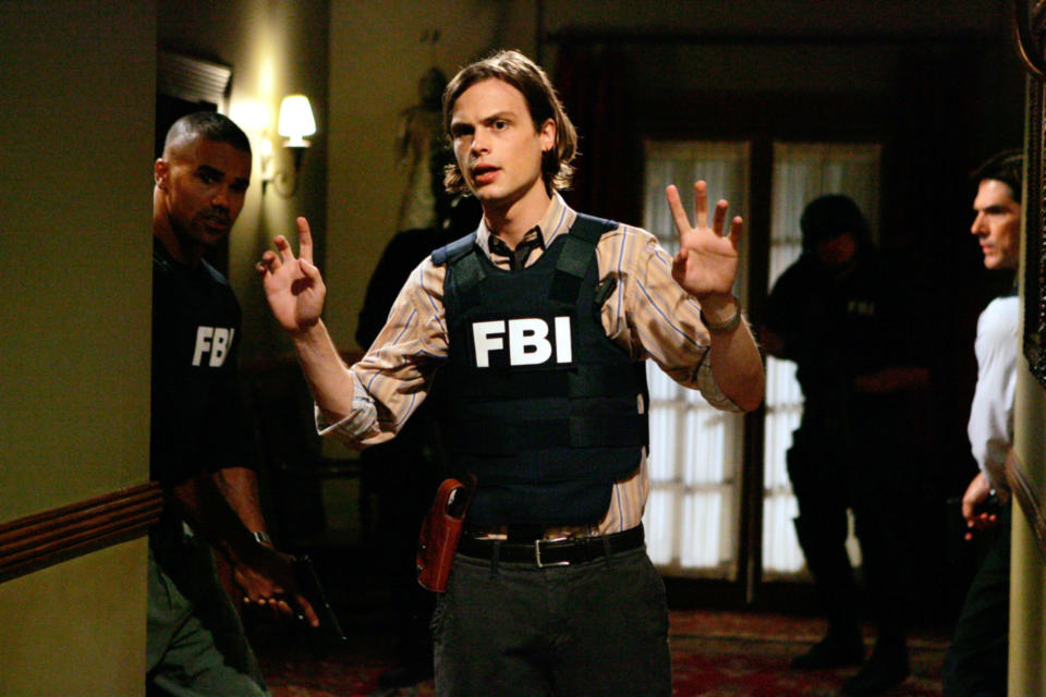 spencer in an FBi vest