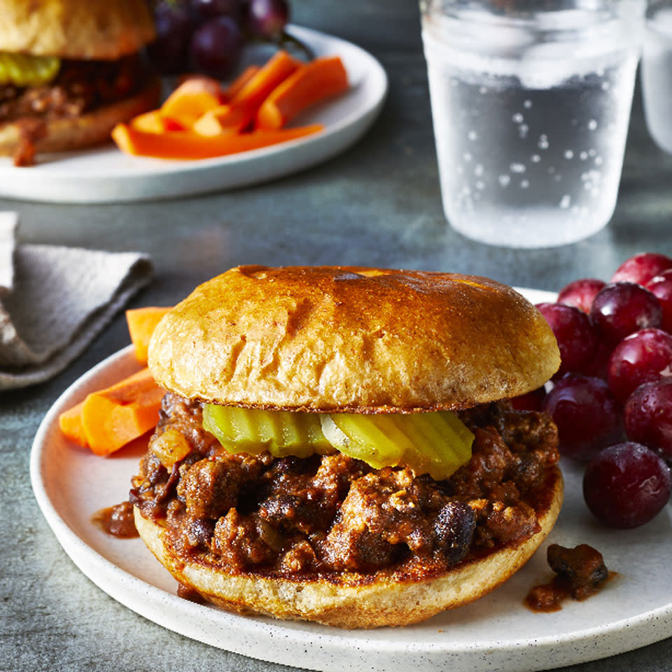 Beef & Bean Sloppy Joes