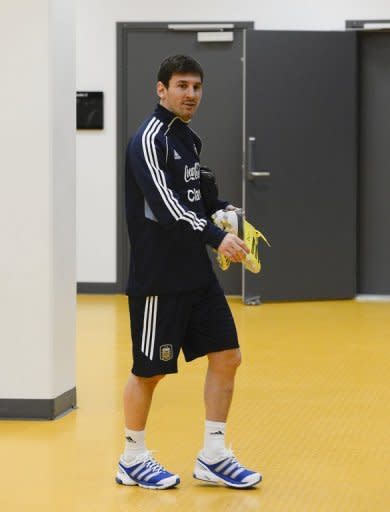 En Estocolmo se enfrentarán Suecia y Argentina, o lo que es casi lo mismo, Zlatan Ibrahimovic y Lionel Messi, excompañeros en el Barcelona. (AFP | jonathan nackstrand)