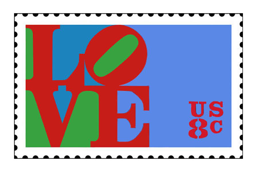 1973 "Love" stamp