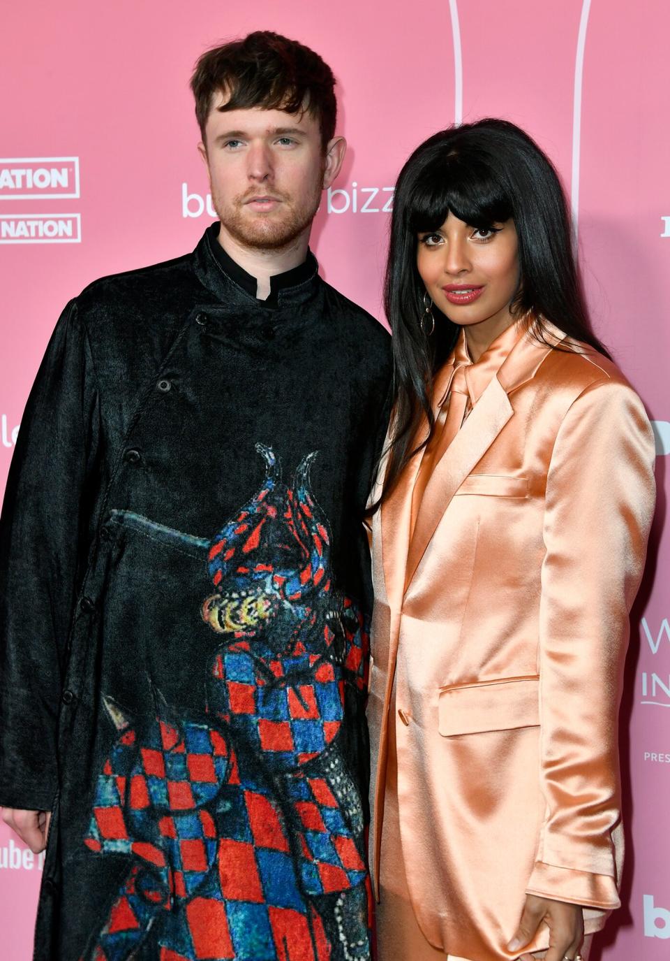 James Blake and Jameela Jamil