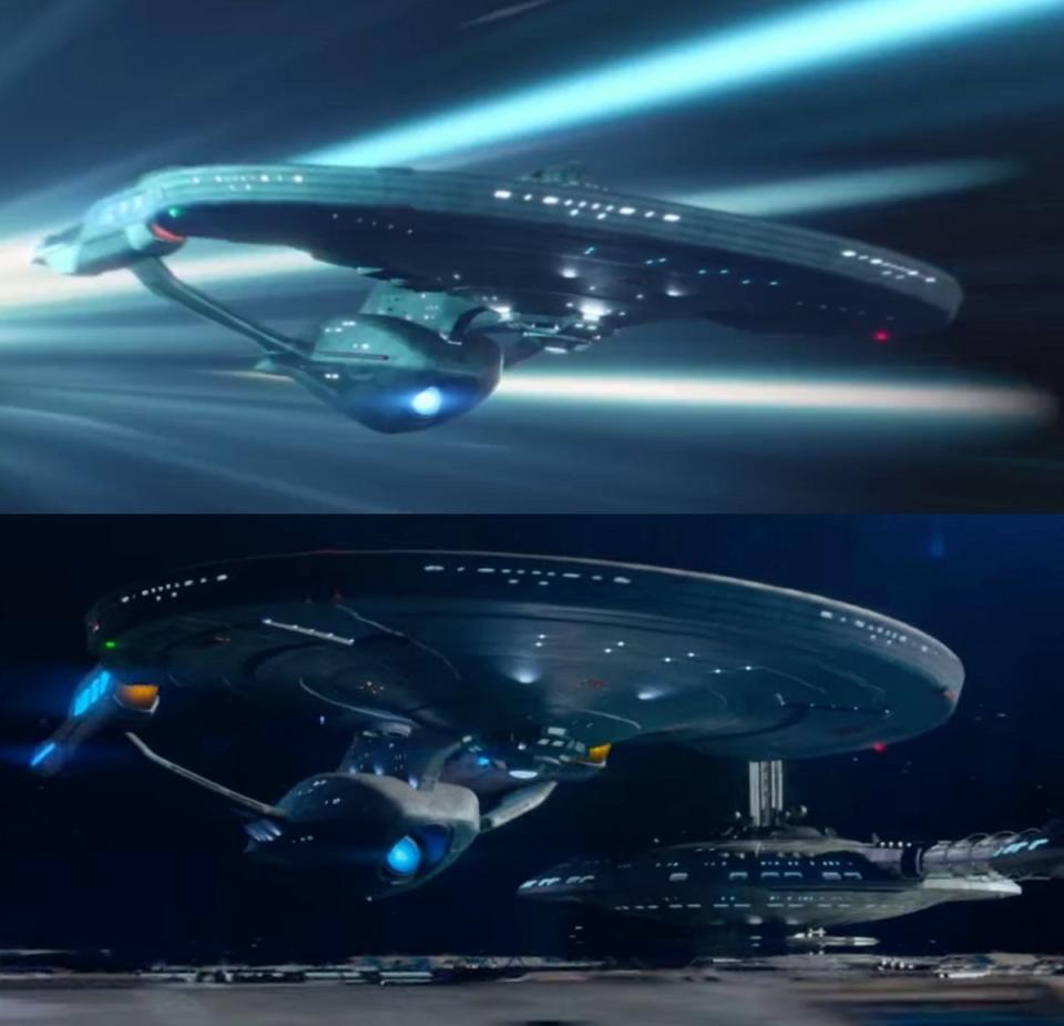 The Titan, the hero ship from Star Trek: Picard season 3. 