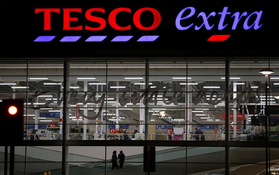 Tesco reported to the market for the first time since completing its £3.7bn takeover of wholesaler Booker - REUTERS