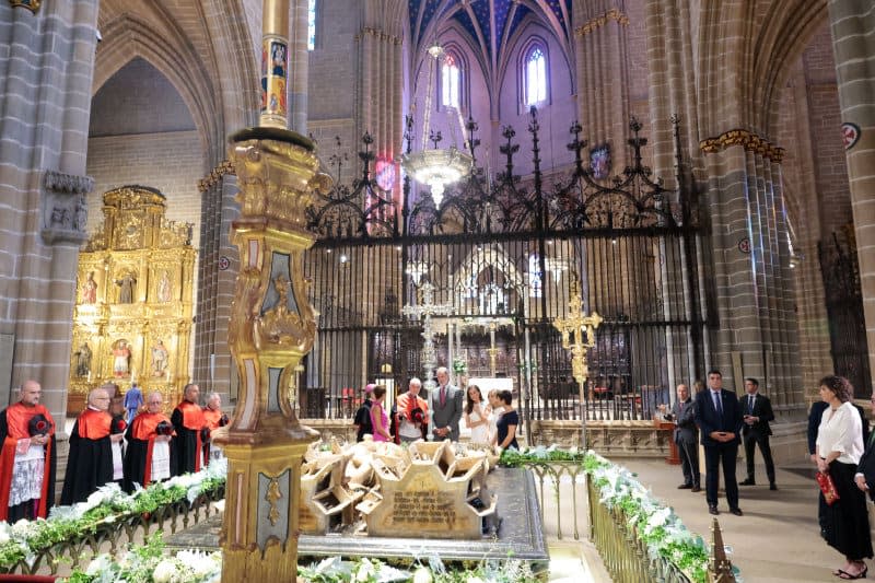 Reyes Felipe y Letizia en Pamplona 