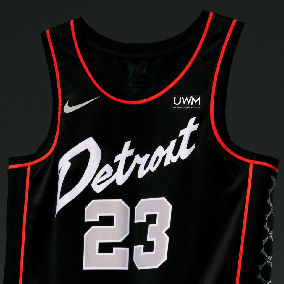 The Detroit Pistons 2023-24 City Edition jersey