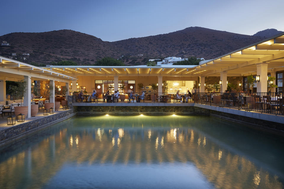 Il Borro Tuscan Bistro at the Elounda Peninsula All Suite Hotel. - Credit: courtesy of Il Borro