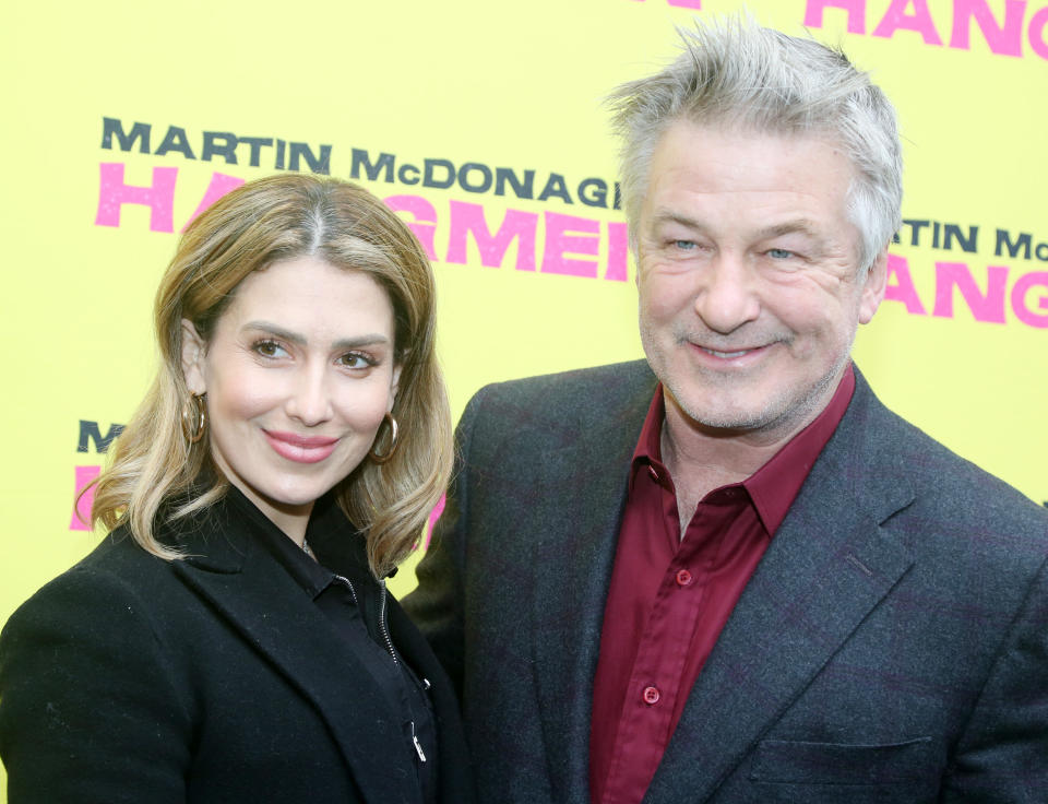 Alec and Hilaria Baldwin at an event