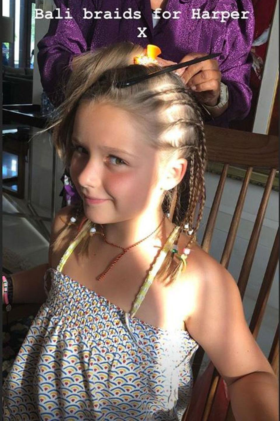 Style: Harper Beckham has a new hairdo (Instagram / Harper Beckham)