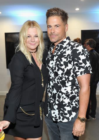 getty Rob Lowe and wife Sheryl Berkoff