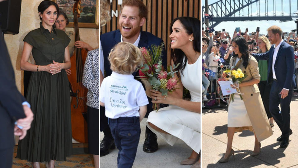 Meghan Markle and Prince Harry in Sydney