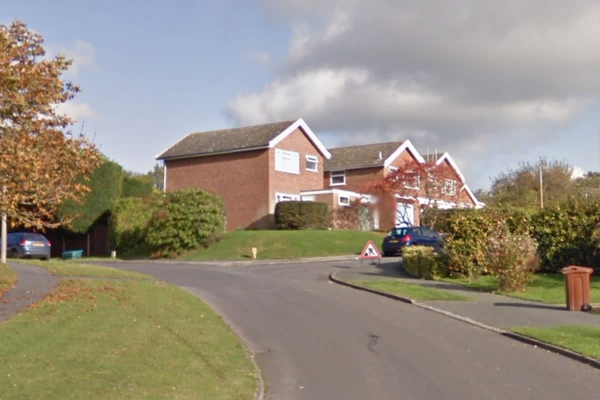 Sussex Police were called to the incident in Hunters Way in Uckfield on Thursday morning  (Google)