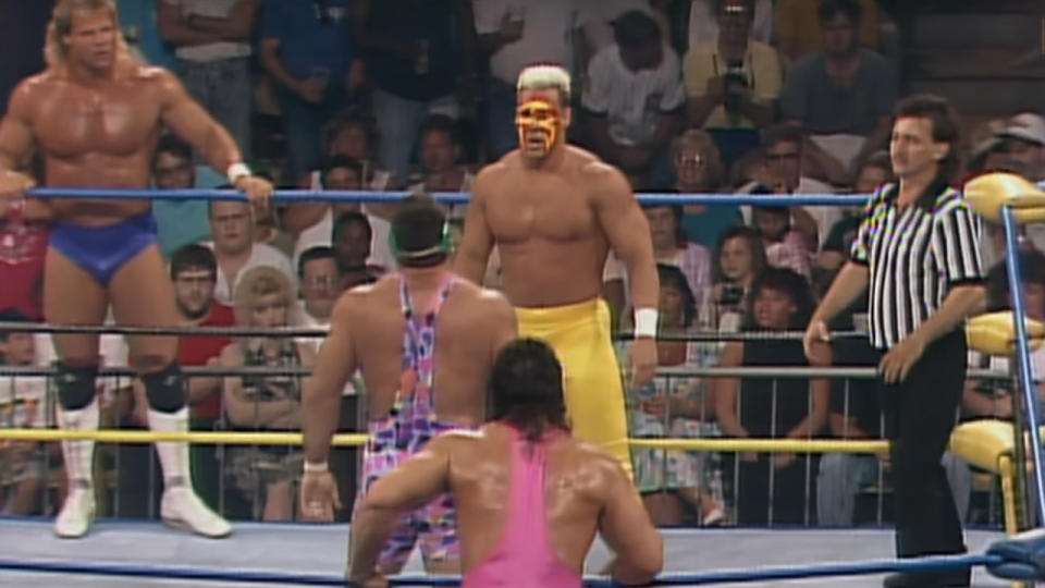 Sting and Lex Luger vs The Steiners