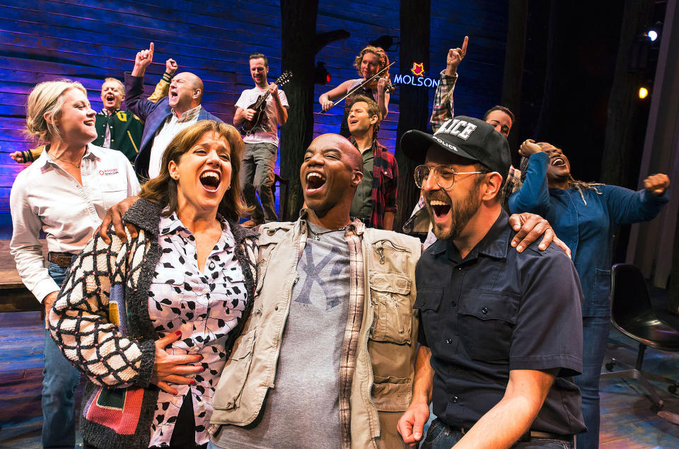 The cast of <em>Come From Away</em>