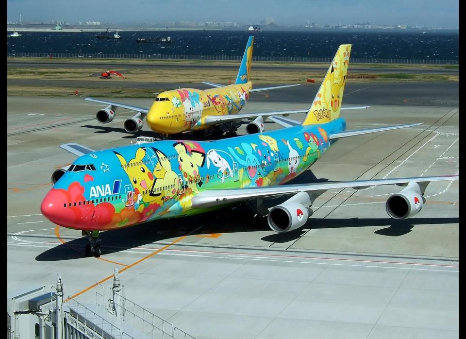 Hey, remember Pokemon? So does ANA, which painted up these 747s way back in 1999.    <em>Photo: Flickr/<a href="http://www.flickr.com/photos/m_power/115168392/" target="_hplink">Suoh Sato</a></em>