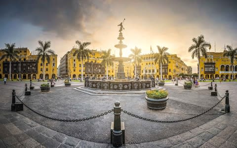 Plaza de Armas, Lima - Credit: iStock