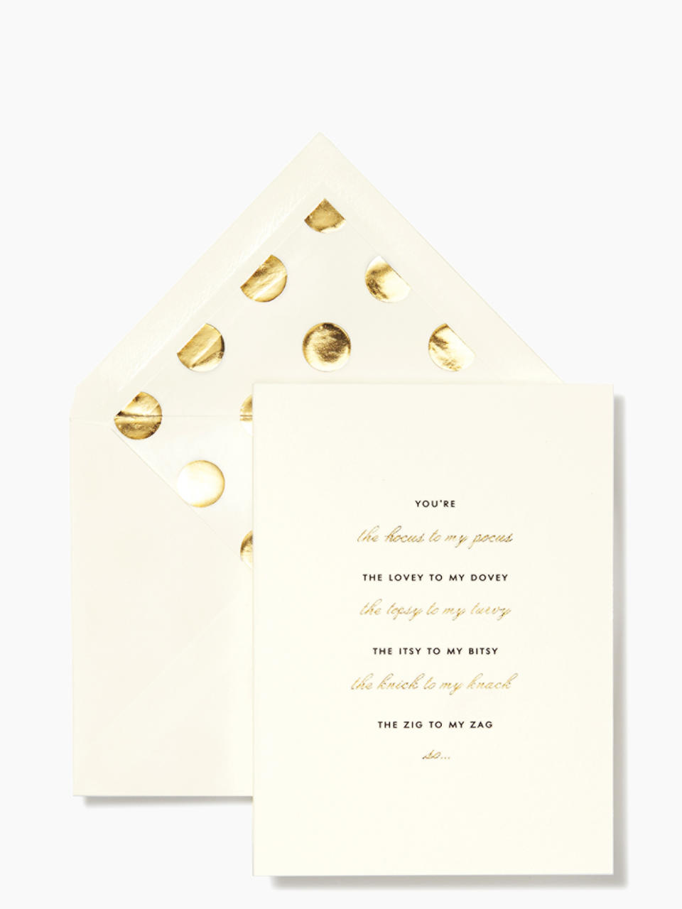 Kate Spade Hocus To My Pocus Bridesmaid Note Card Set