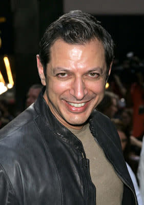 Jeff Goldblum at the New York premiere of Dreamworks' The Island