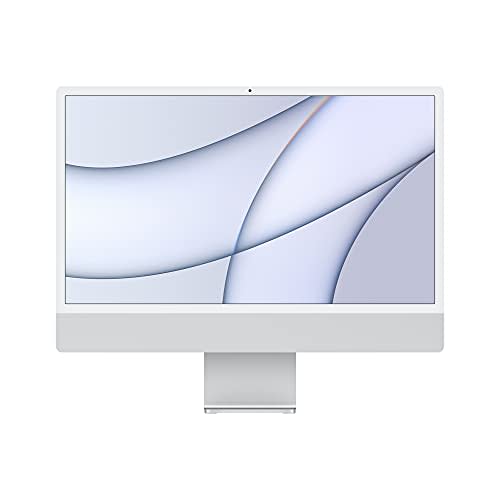 2021 Apple iMac (24-inch, Apple M1 chip with 8‑core CPU and 7‑core GPU, 8GB RAM, 256GB) - S…