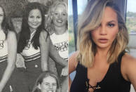 … Chrissy Teigen, die ihrer High-School-Zeit im Augenblick offenbar ein wenig wehmütig hinterher trauert! (Bilder: Instagram/chrissyteigen)