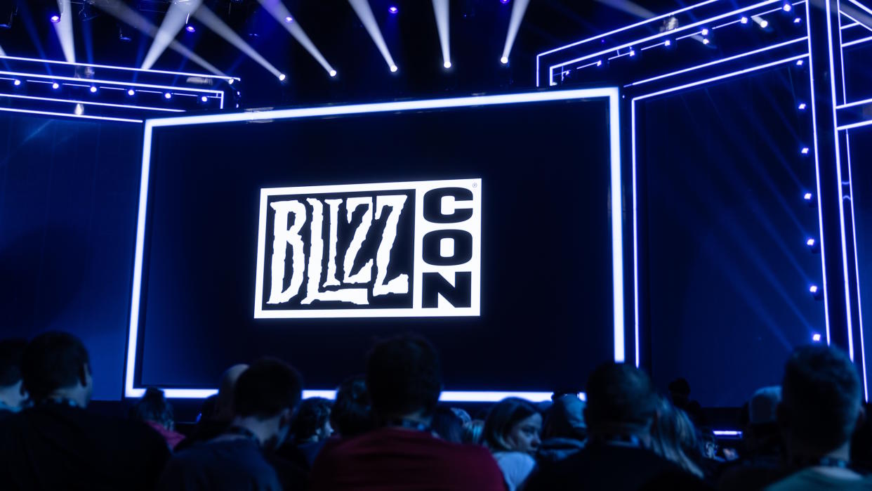  Photo of BlizzCon 2023 main stage. 