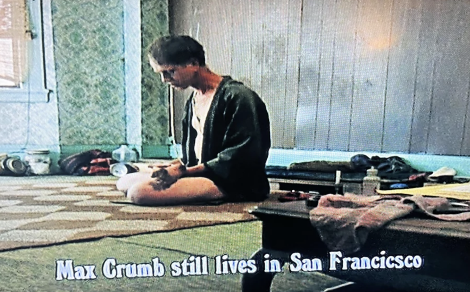 max crumb still lives in san Francisco and it's spelled wrong