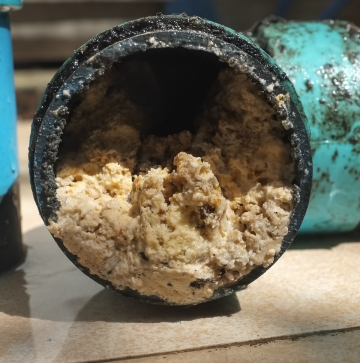 How you don't want your pipes to look. Source: Sydney Water