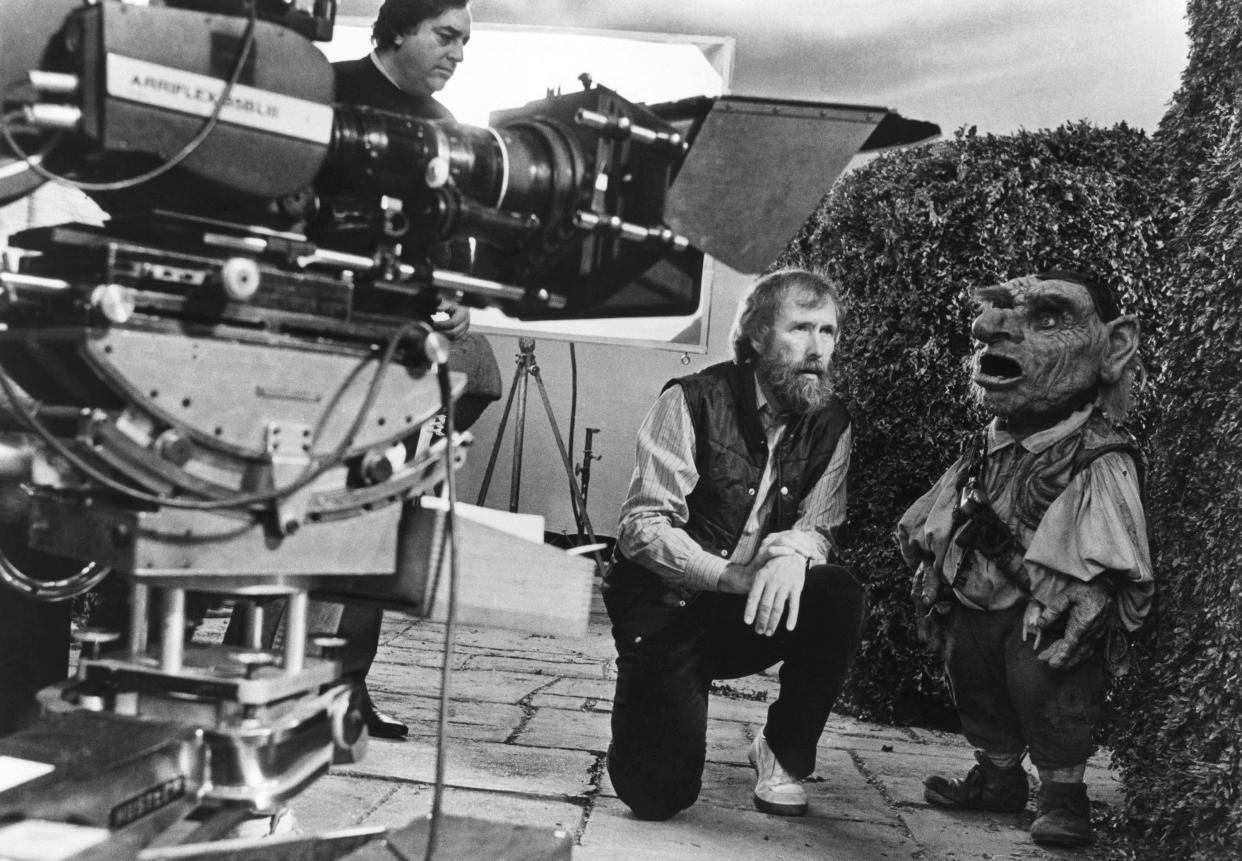 Jim Henson on the set of his 1986 fantasy, 'Labyrinth' (Photo: TriStar Pictures/courtesy Everett Collection)