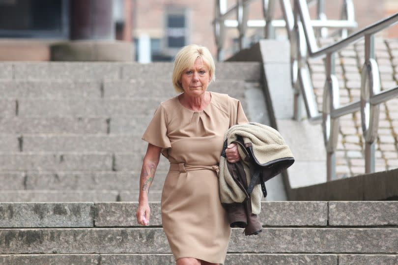 April Wilson pictured at Newcastle Crown Court