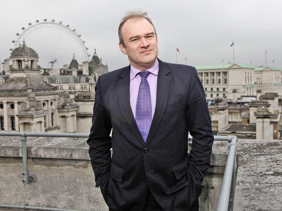 Ed Davey has signalled he will not campaign to take the UK back into the EU immediately (Justin Sutcliffe)